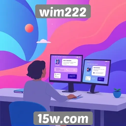 novos recursos interativos no site wim222