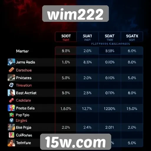 Comparativo entre wim222 e outras plataformas de jogos